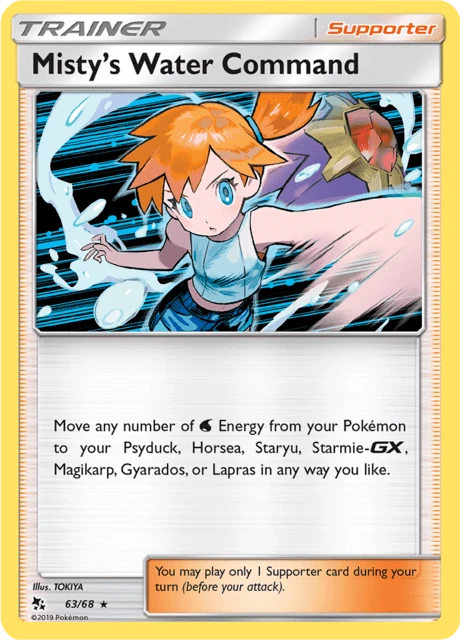 Misty’s Water Command – Reverse Holo