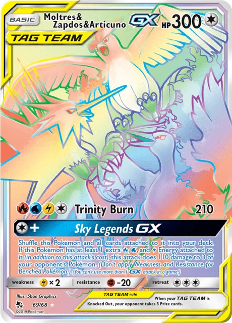 Moltres & Zapdos & Articuno GX