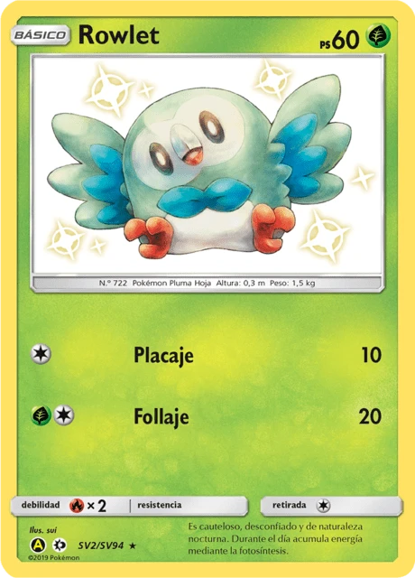 Rowlet – Holo