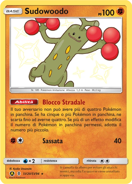 Sudowoodo – Holo