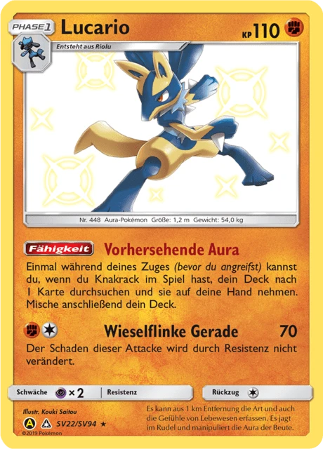Lucario – Holo