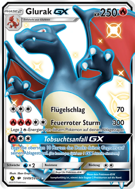 Glurak-GX – Holo