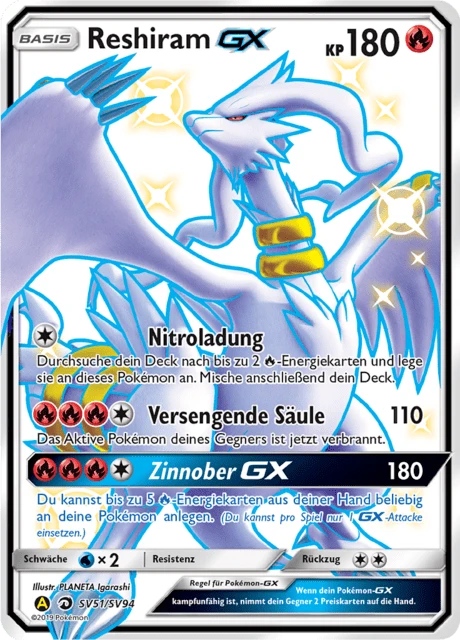 Reshiram-GX – Holo