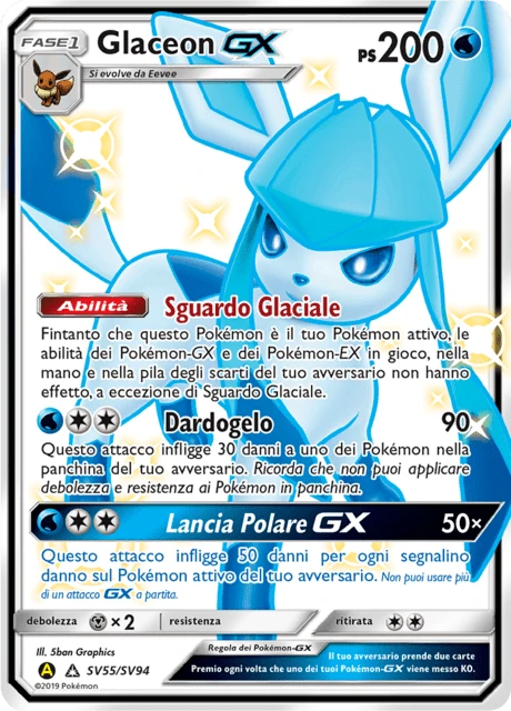 Glaceon-GX – Holo