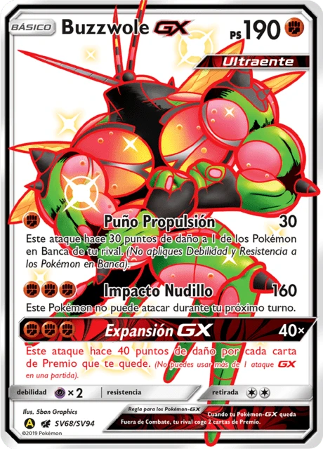 Buzzwole-GX – Holo