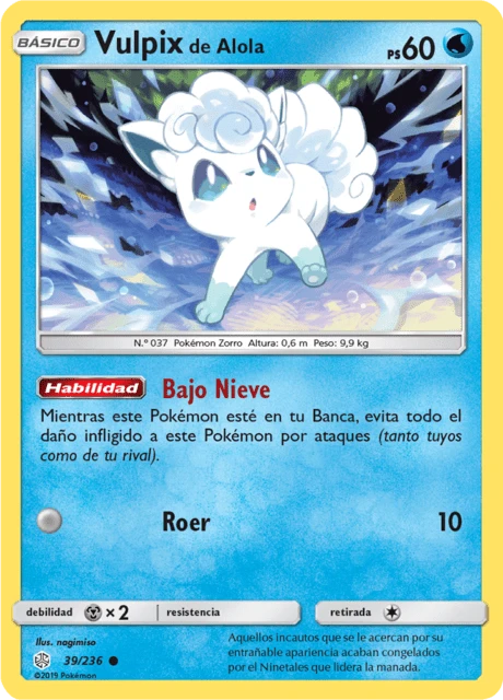 Vulpix de Alola