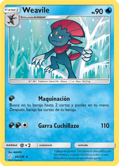 Weavile – Reverse Holo