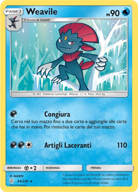Weavile – Reverse Holo
