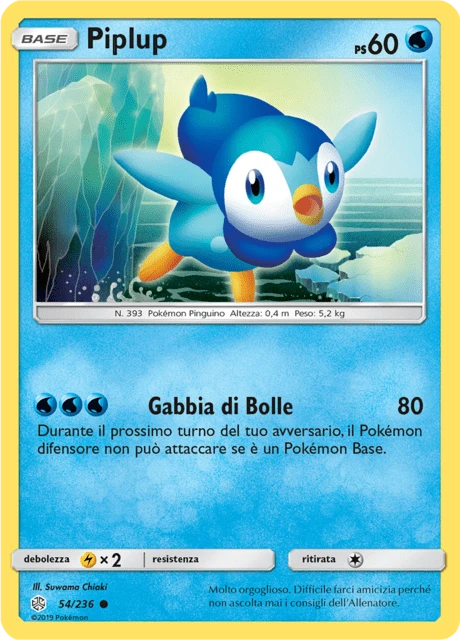 Piplup – Reverse Holo
