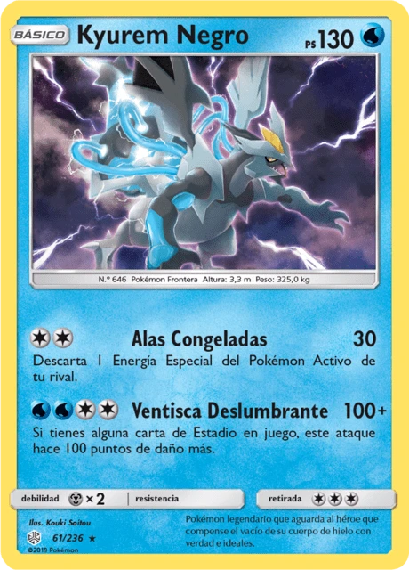 Kyurem Negro – Reverse Holo