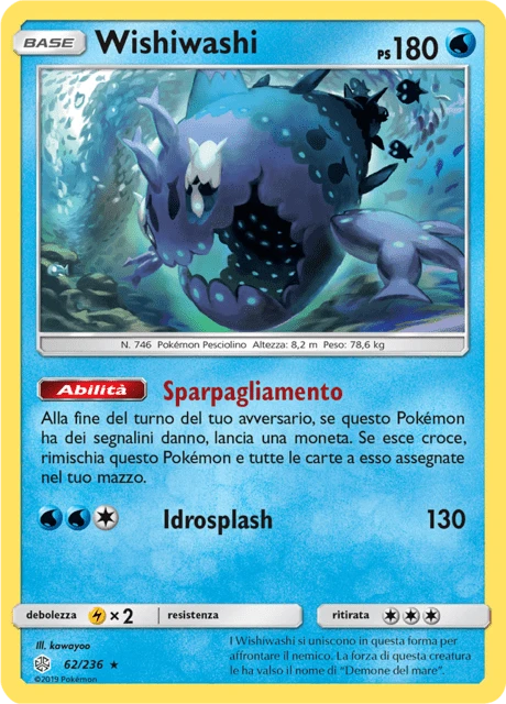 Wishiwashi – Reverse Holo