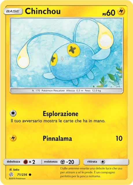 Chinchou – Reverse Holo