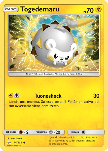 Togedemaru – Reverse Holo