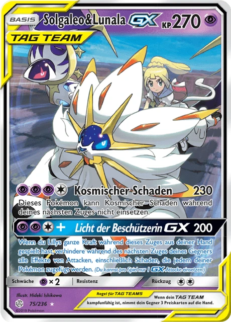 Solgaleo & Lunala-GX – Holo