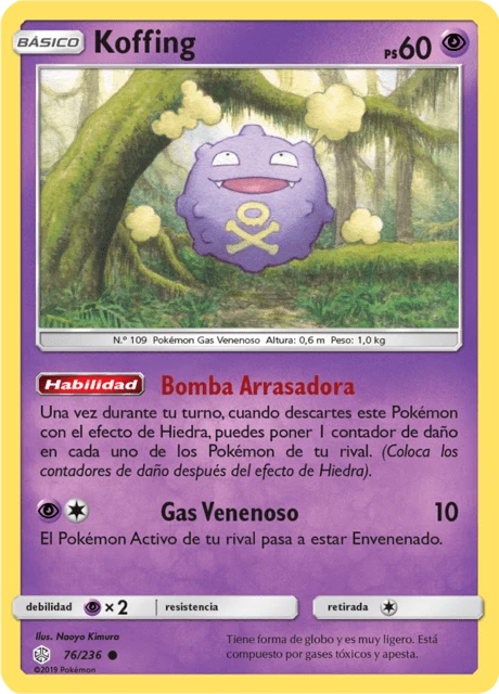 Koffing – Reverse Holo