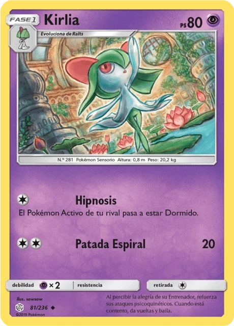 Kirlia – Reverse Holo