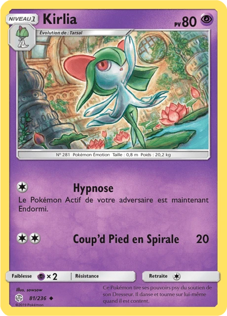Kirlia – Reverse Holo