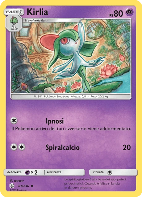 Kirlia – Reverse Holo