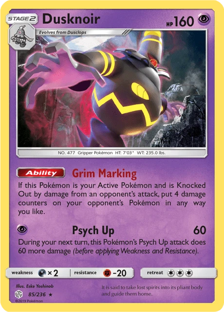 Dusknoir – Reverse Holo