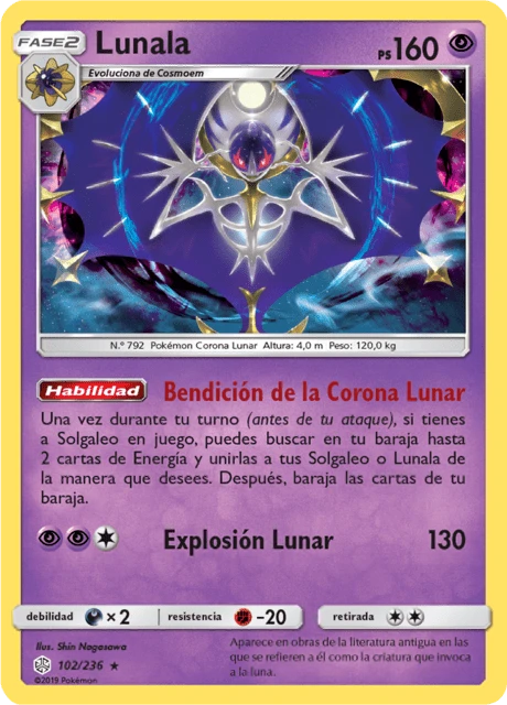 Lunala – Reverse Holo
