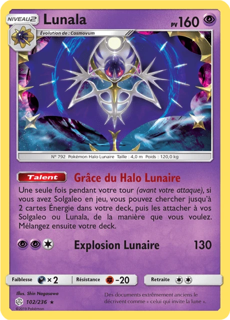 Lunala – Reverse Holo