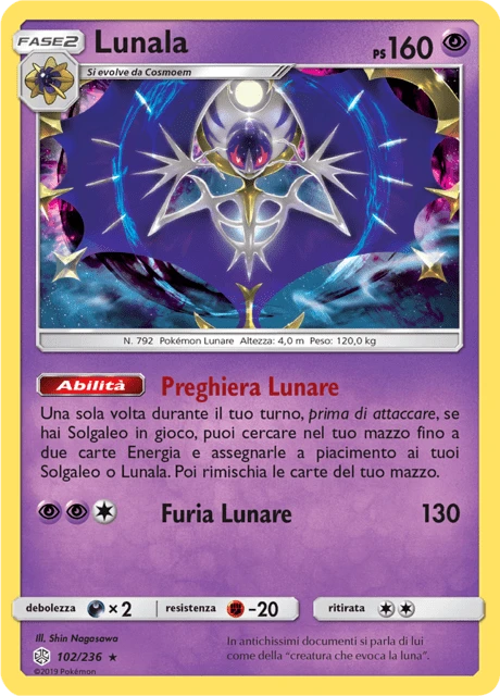 Lunala – Reverse Holo