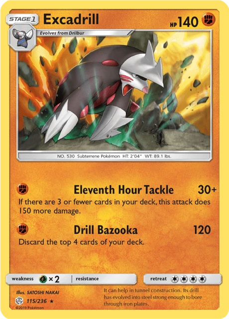 Excadrill – Reverse Holo