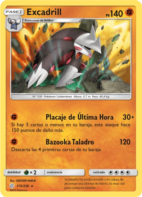 Excadrill – Reverse Holo