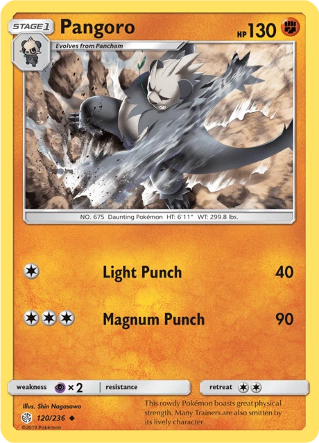 Pangoro – Reverse Holo