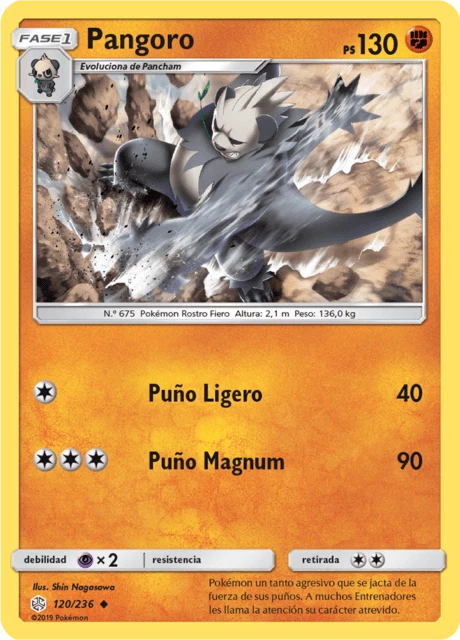 Pangoro – Reverse Holo