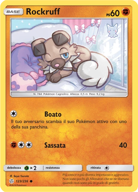 Rockruff – Reverse Holo