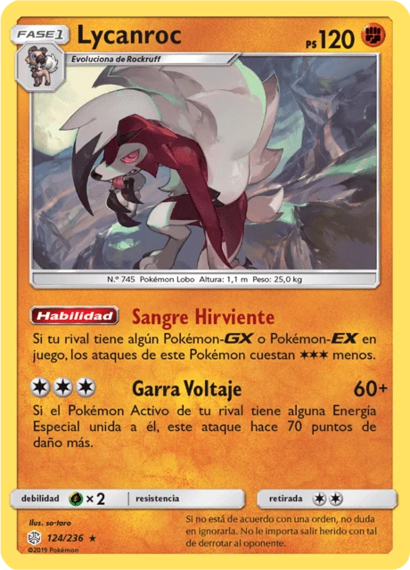 Lycanroc – Reverse Holo
