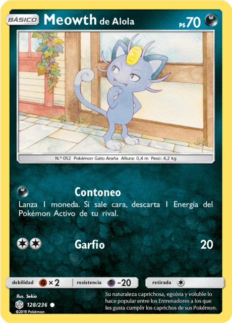 Meowth de Alola – Normal