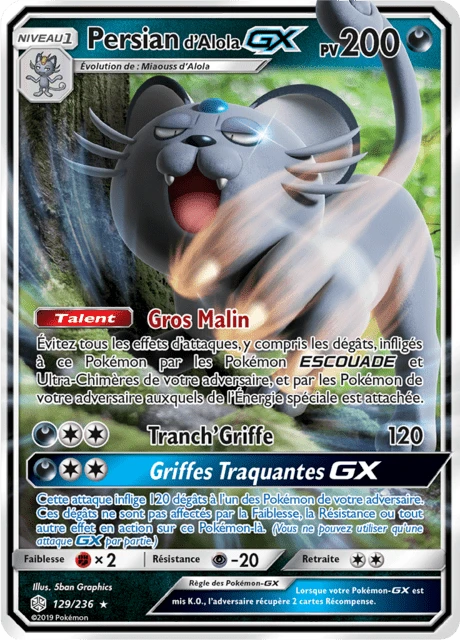 Persian d'Alola-GX – Holo