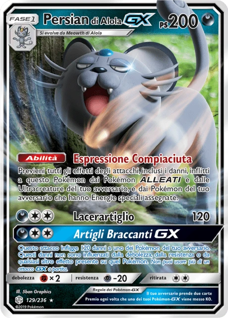 Persian di Alola-GX – Holo