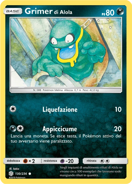 Grimer di Alola – Reverse Holo
