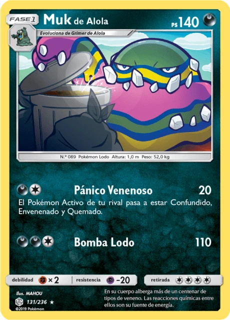 Muk de Alola – Reverse Holo