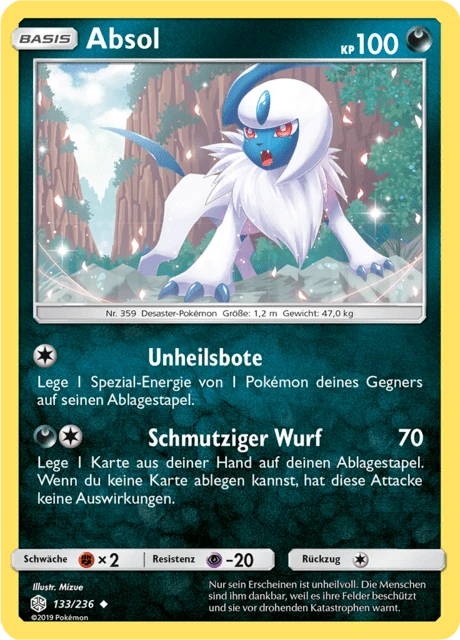 Absol – Reverse Holo