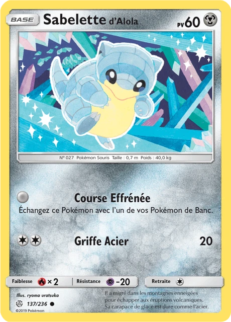 Sabelette d'Alola – Reverse Holo