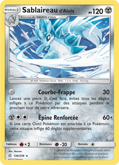 Sablaireau d'Alola – Normal