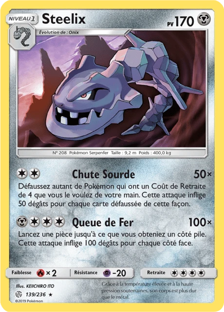Steelix – Reverse Holo