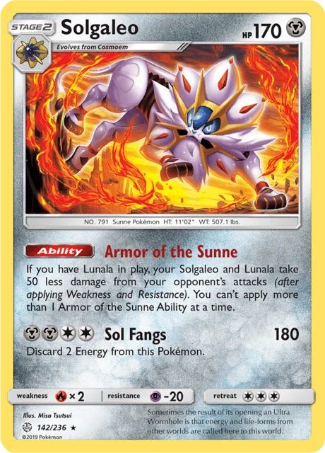 Solgaleo – Reverse Holo