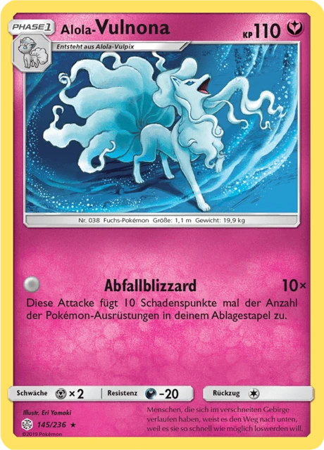 Alola-Vulnona – Reverse Holo