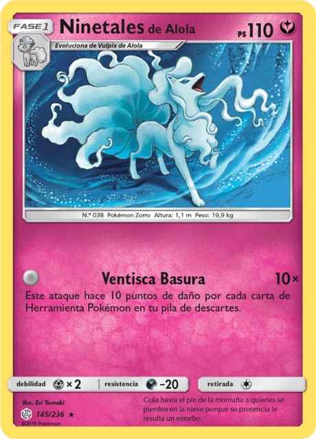 Ninetales de Alola – Reverse Holo