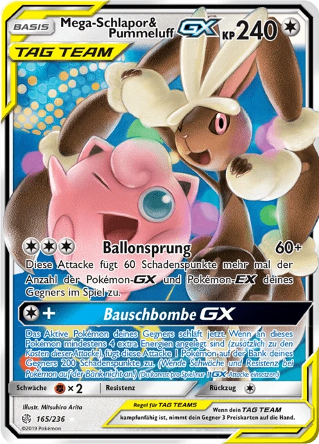 Mega-Schlapor & Pummeluff-GX – Holo