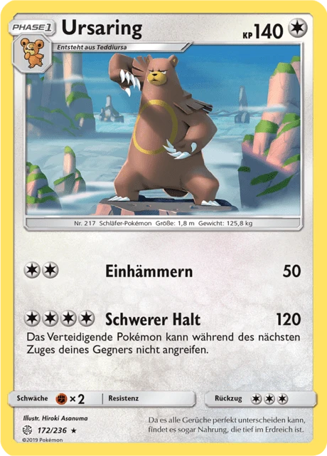 Ursaring – Reverse Holo