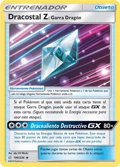 Dracostal Z: Garra Dragón – Reverse Holo