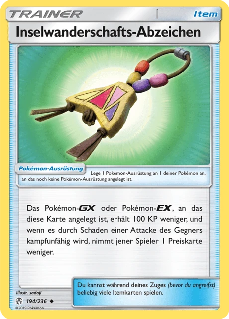 Inselwanderschafts-Abzeichen – Reverse Holo