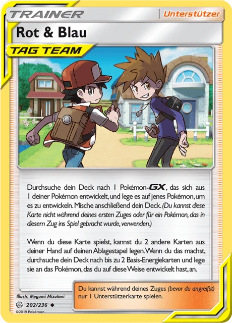 Rot & Blau – Reverse Holo