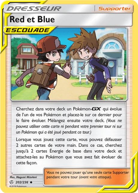 Red et Blue – Reverse Holo